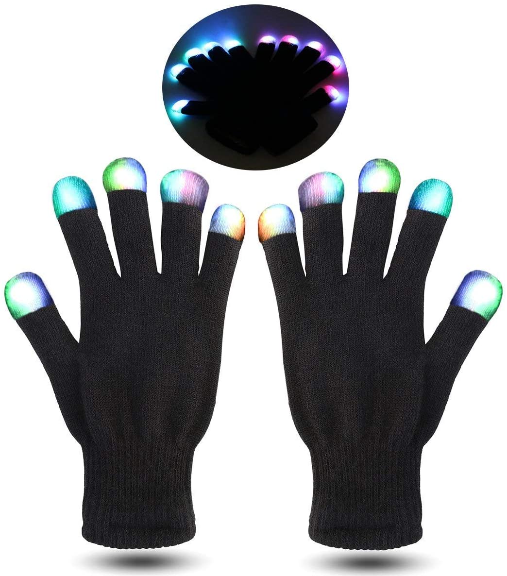 Rukavice s LED špičkami PARTY GLOVES